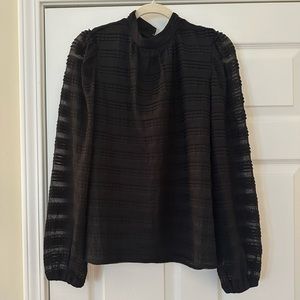 Black LOFT blouse
